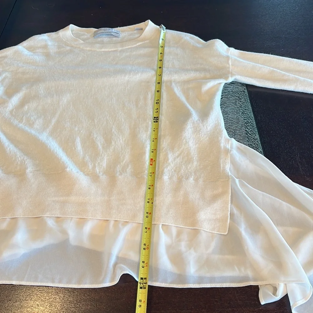 All Saints Libby Crew Neck Merino Wool Sweater Size Small - Picture 9 of 9